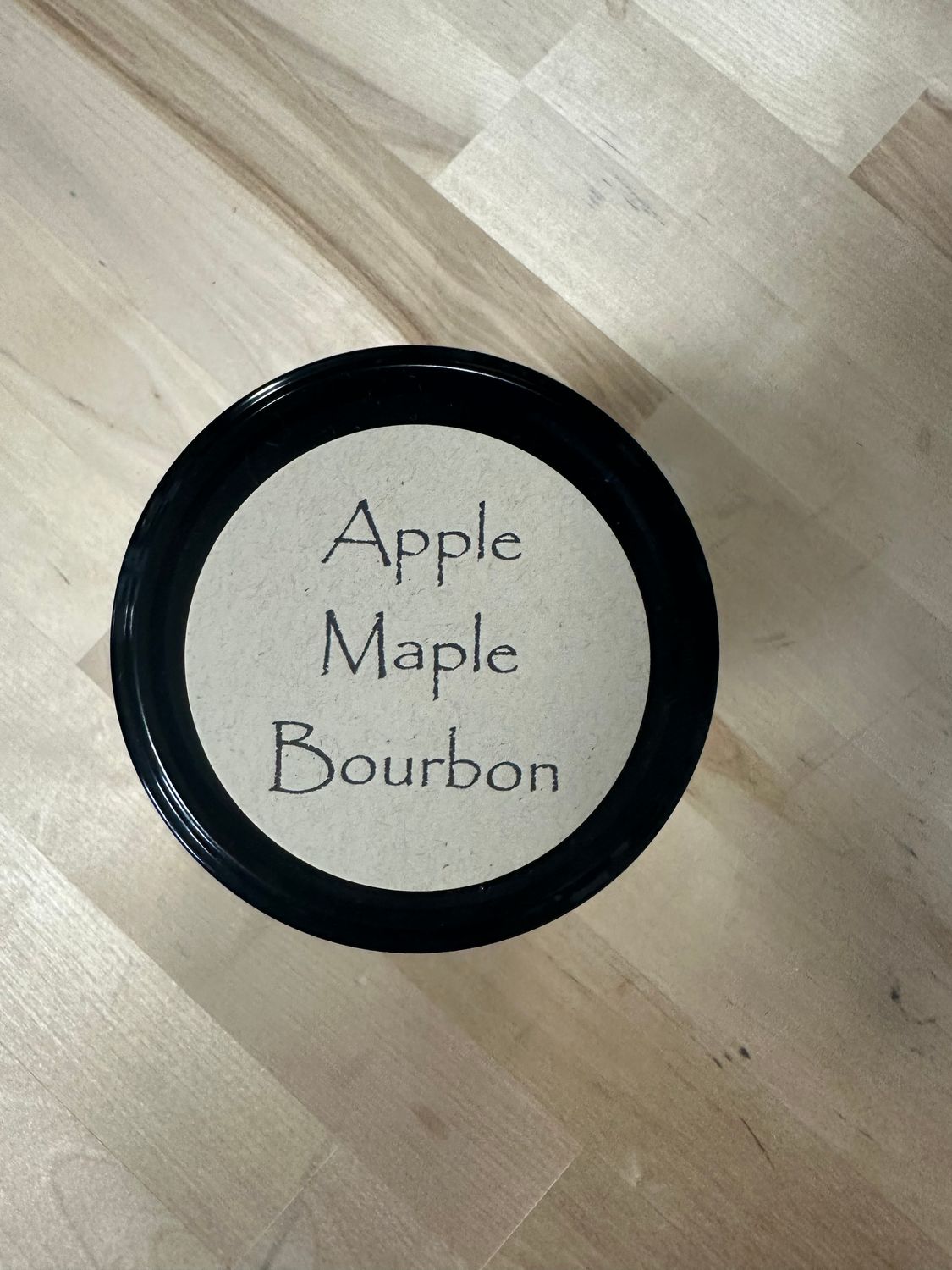 Apple Maple Bourbon Cotton Wick Candle - 9 oz