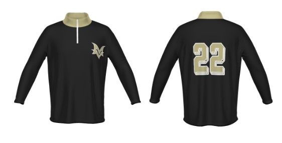 Sublimated Fleece Quarter Zip Pullover