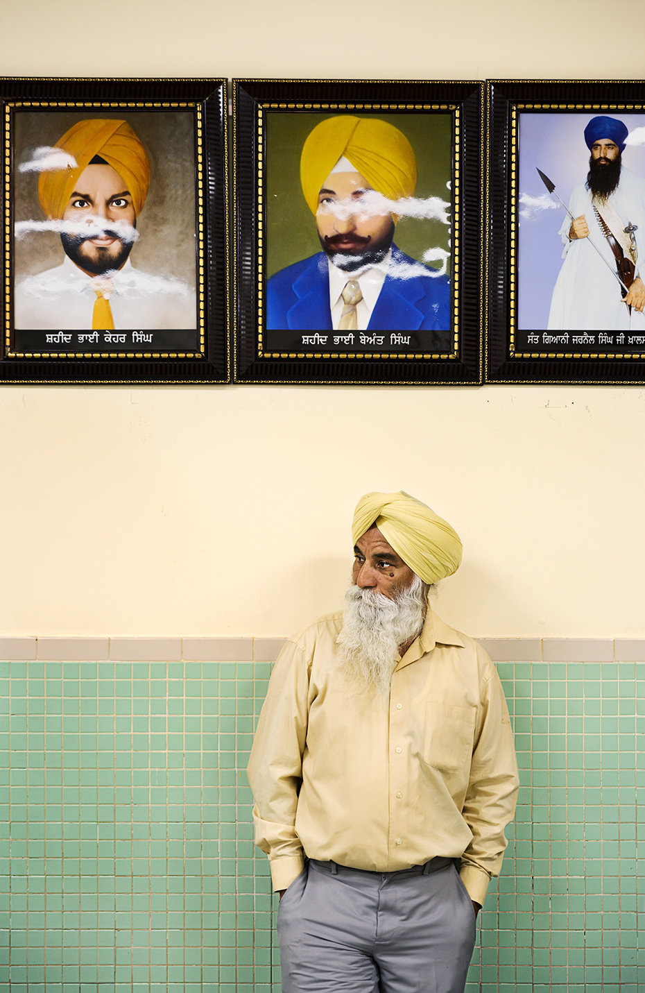 Sikh Man Framed Print | 20x24"