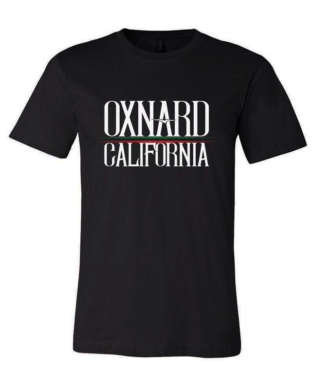 Oxnard California GG Mens T-shirt Black