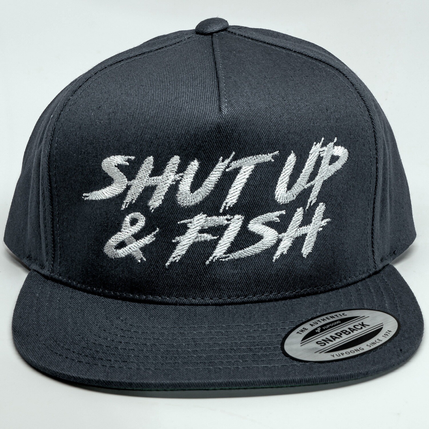 Shut Up &amp; Fish Snapback Hat