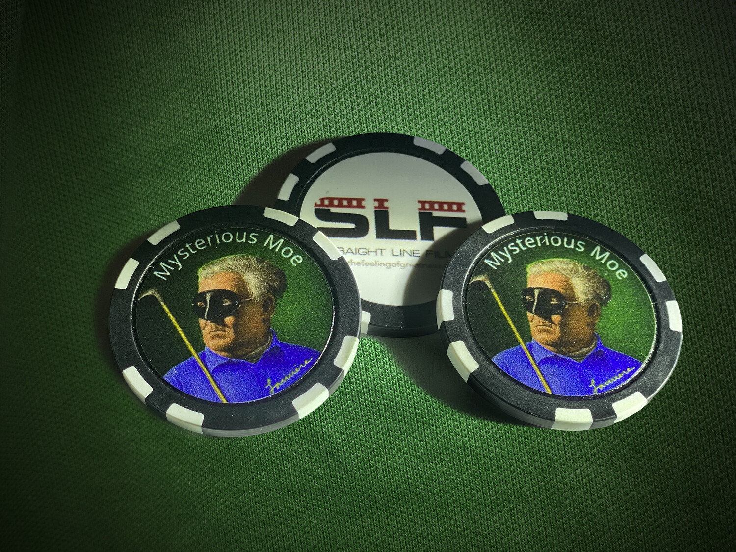 Mysterious Moe Poker Chip - 3 Pack Mysterious Moe Poker Chip - 3 Pack