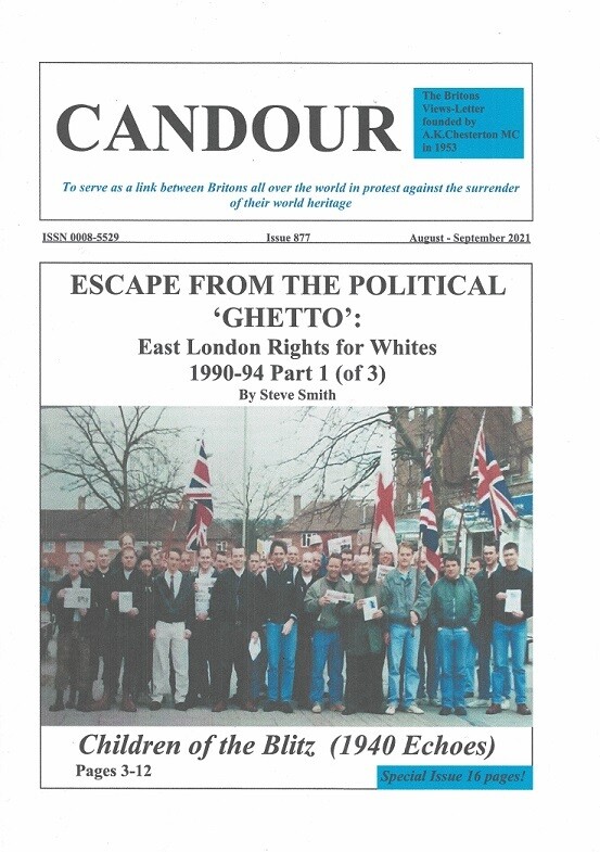 Candour # 877 (August/September 2021)