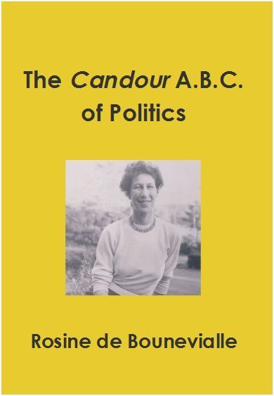 The Candour A.B.C. of Politics - by Rosine de Bounevialle [Paperback]