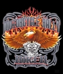 Motorcycle Rally Biker