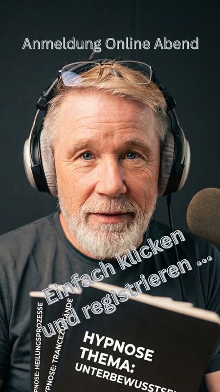Anmeldung zum kostenlosen Online Abend