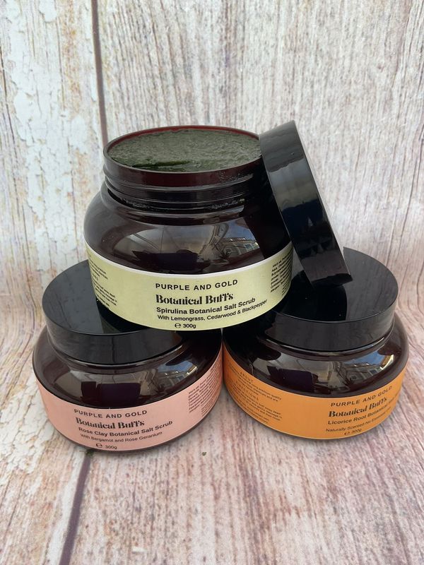 Licorice Root Botanical Salt Scrub Botanical Buffs