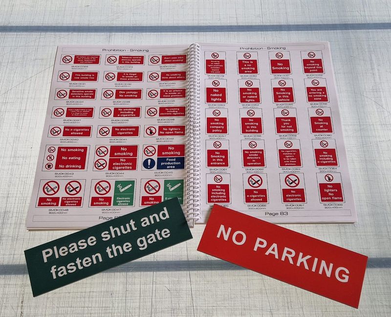 Small Information Signs