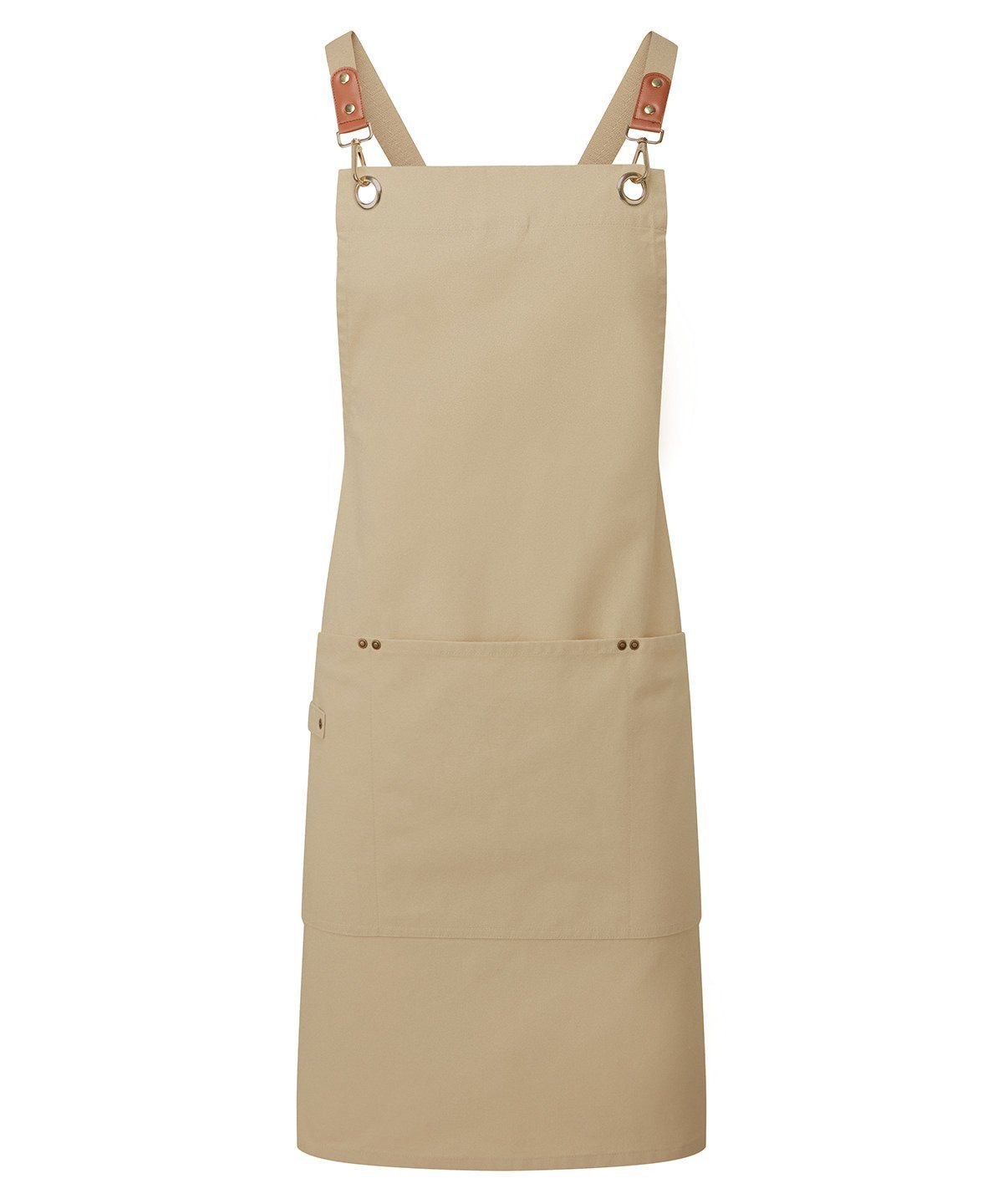 Clip'n'Clasp cross back bib apron
