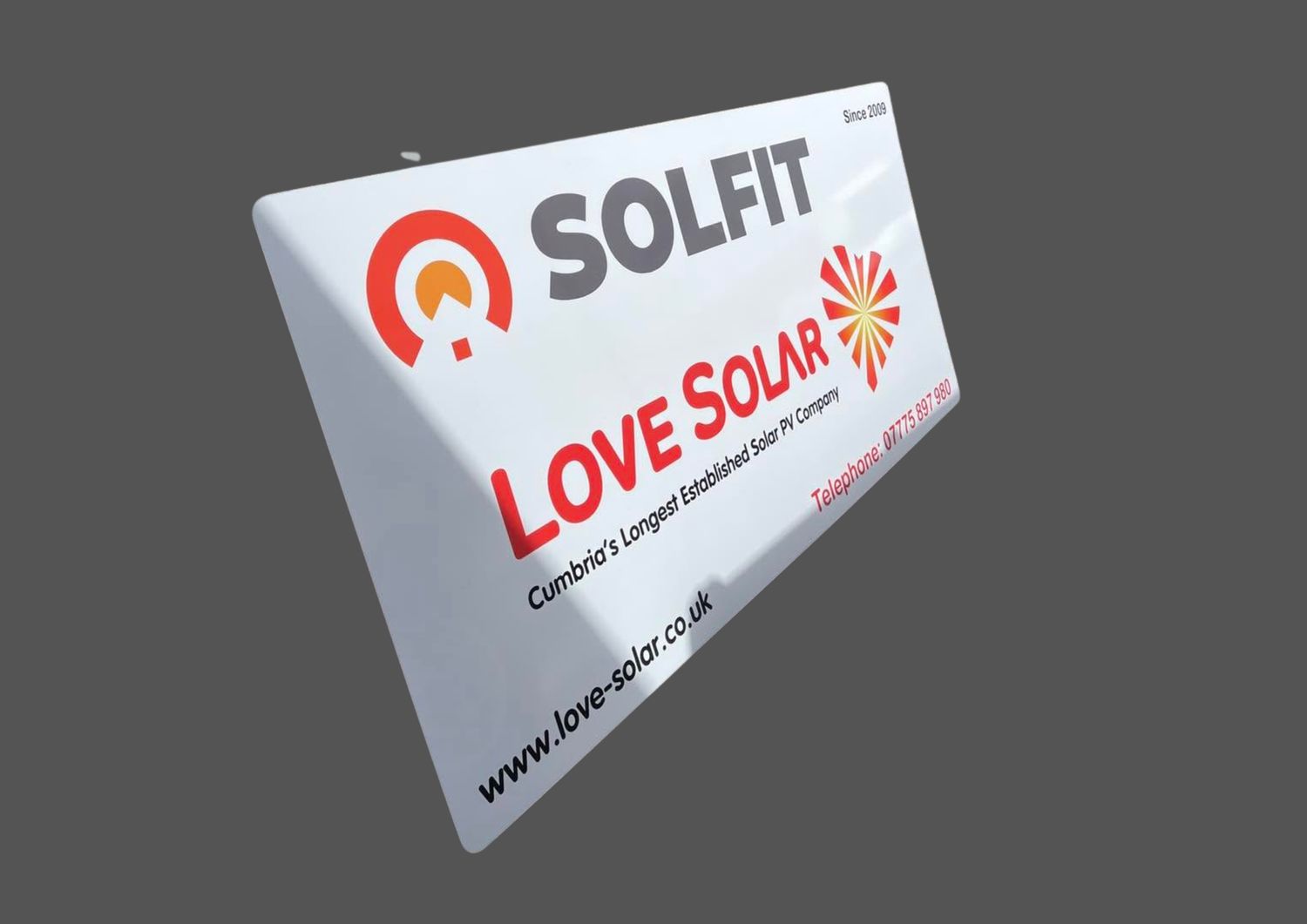 Large Frontage Sign