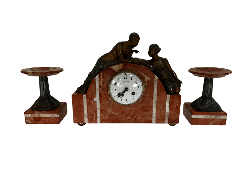 P322 - Art Deco Mantle Clock