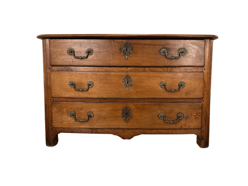O117 - Early 1800s French oak chest of drawers "a perfect piece"