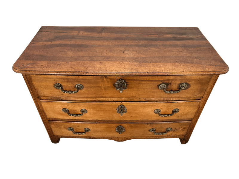 O117 - Early 1800s French oak chest of drawers "a perfect piece"