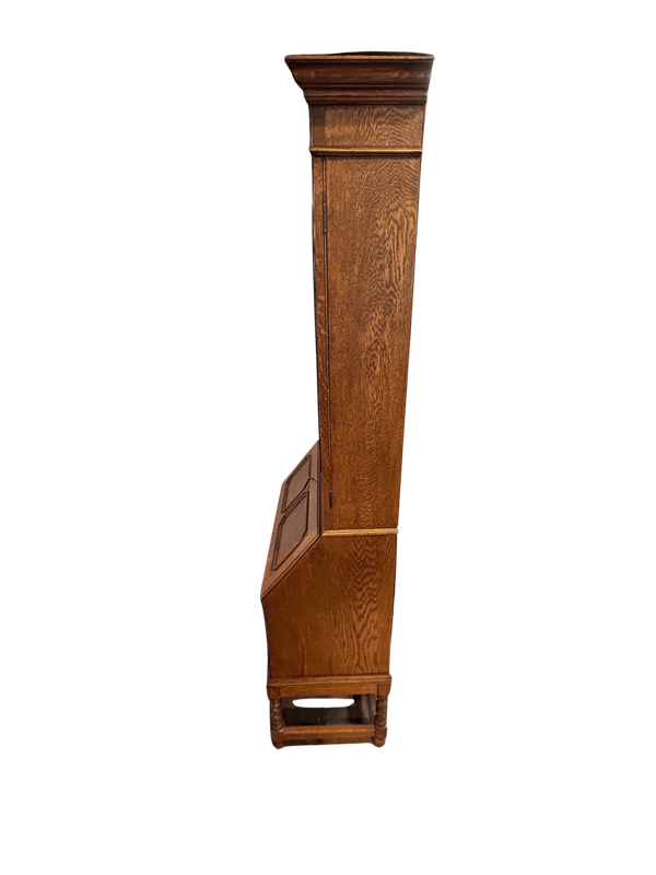 E29 - Antique Secretary Bookcase Cabinet
