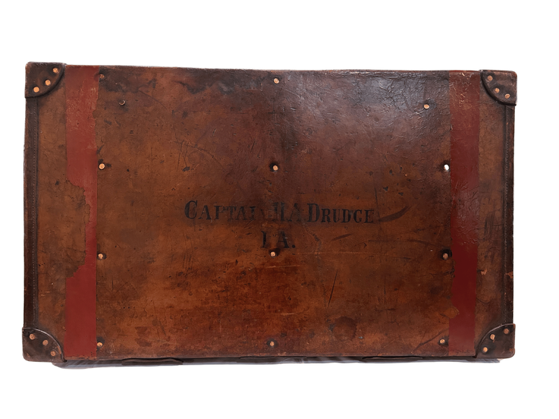 Antique Leather Suitcase