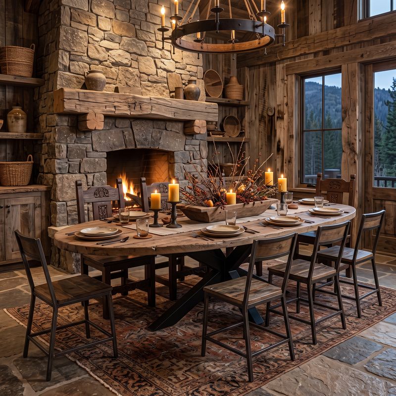 O131 - Ukrainian Oak Dining Table