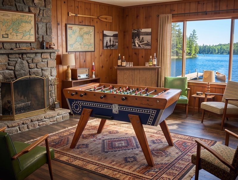 O57 - Vintage French Foosball Table