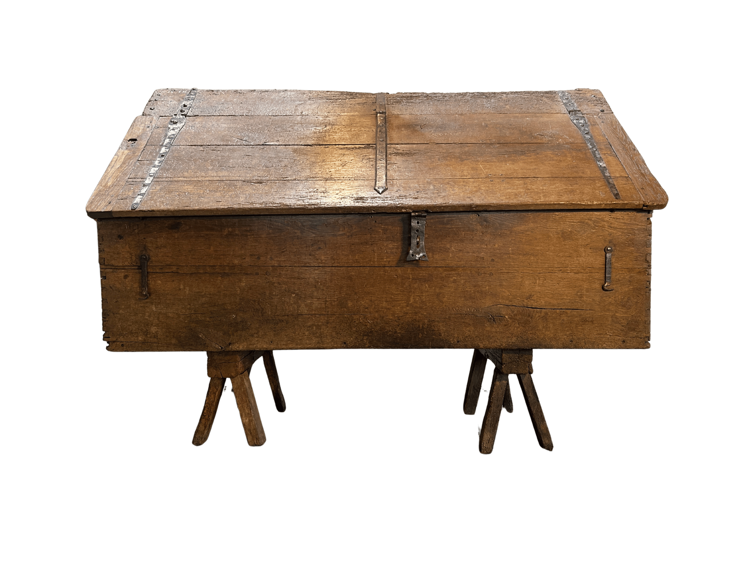 O72 - Antique French Grain Bin