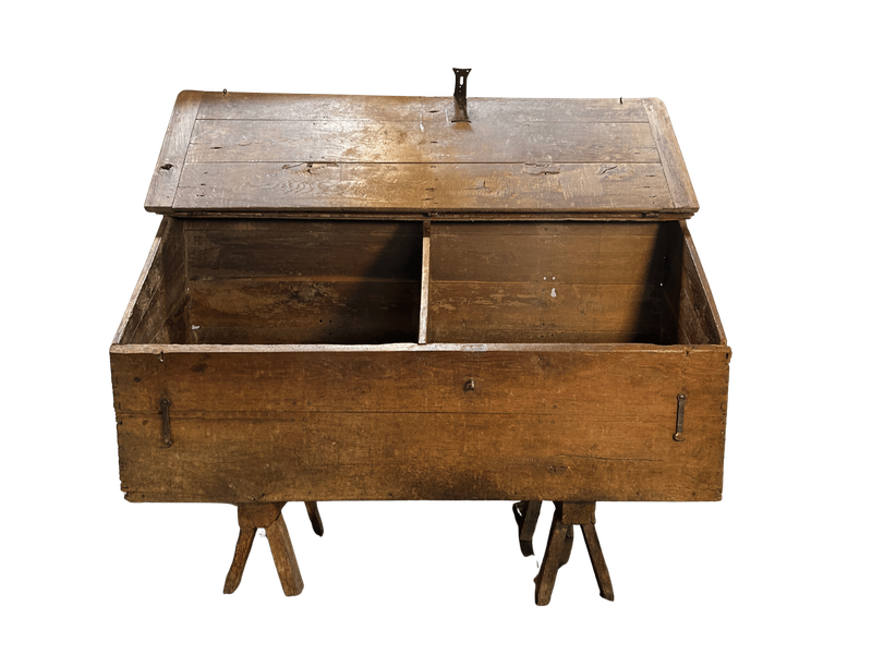 O72 - Antique French Grain Bin