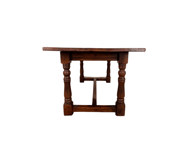 English Oak Library Table