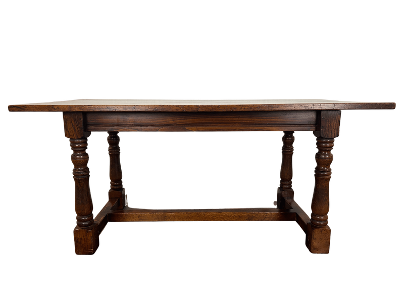 E30 - English Oak Library Table