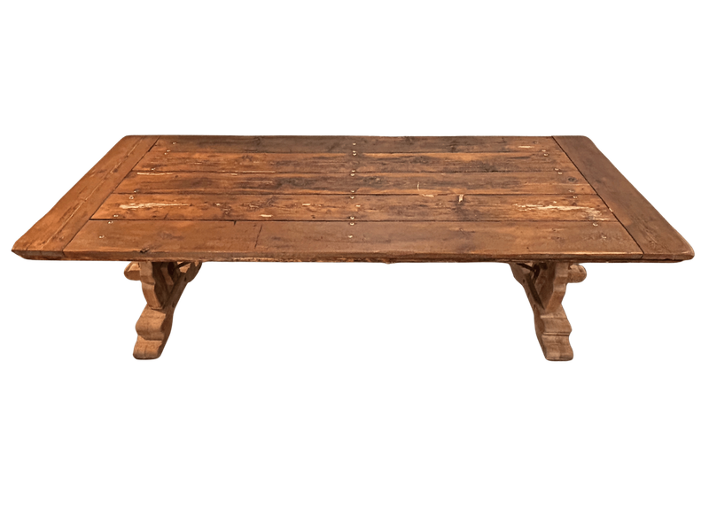 Plank Top Dining Table