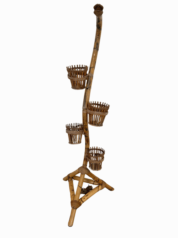 Bamboo Plant Stand