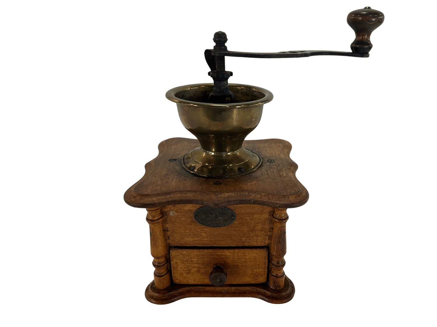 Antique French Coffee Grinder