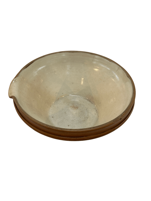 French Stoneware Mixing Bowl
