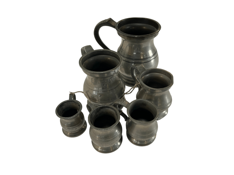 Pewter Measure Set