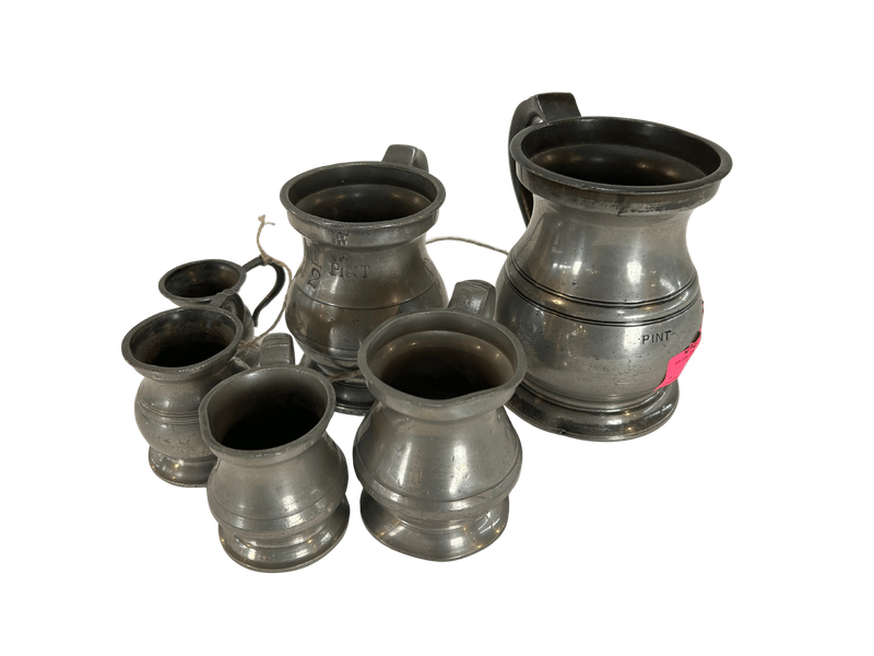 Pewter Measure Set