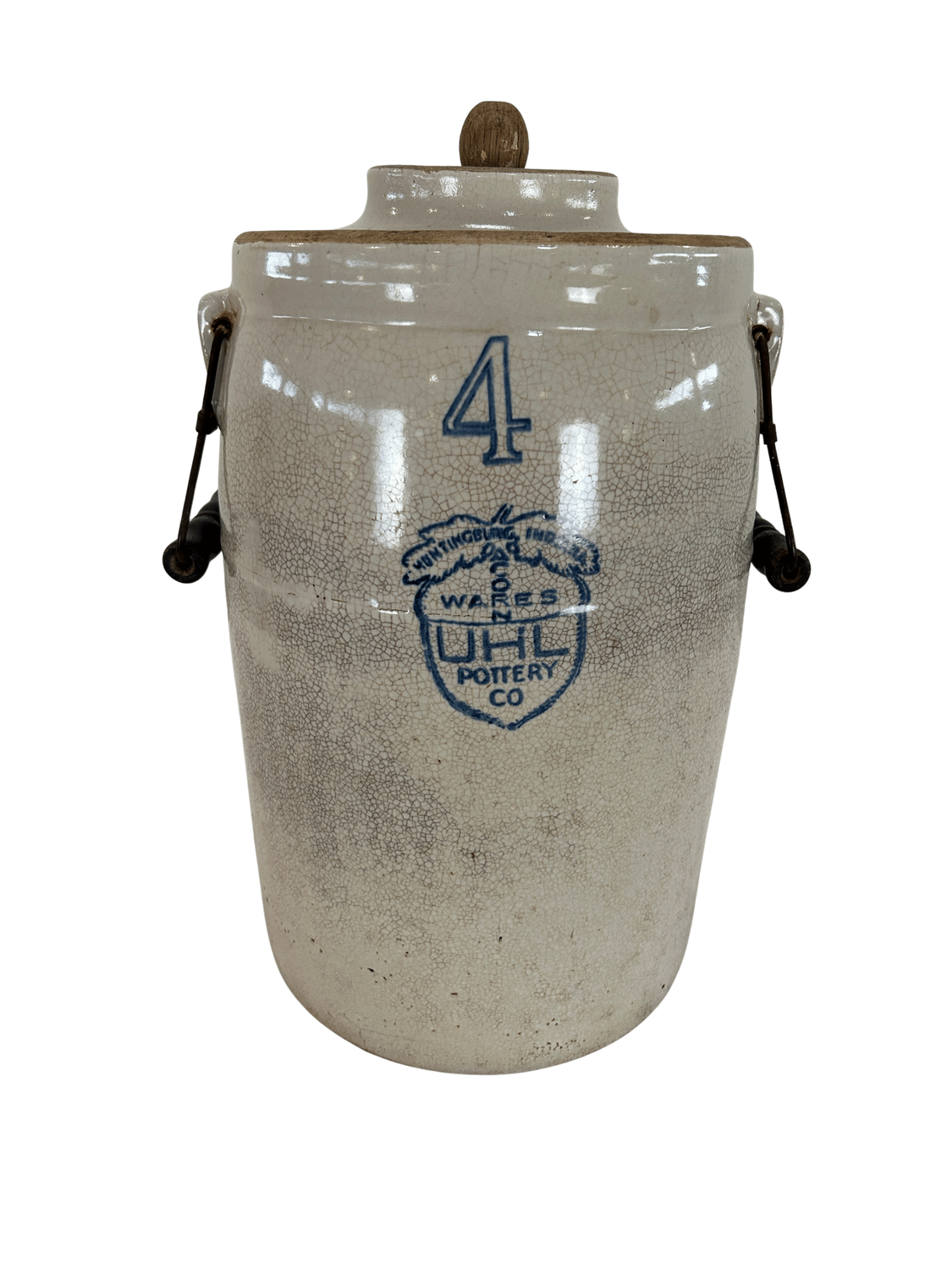 P389 - Stoneware 4 Gallon Crock