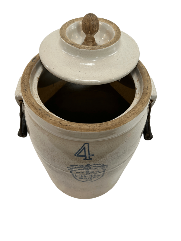 P389 - Stoneware 4 Gallon Crock