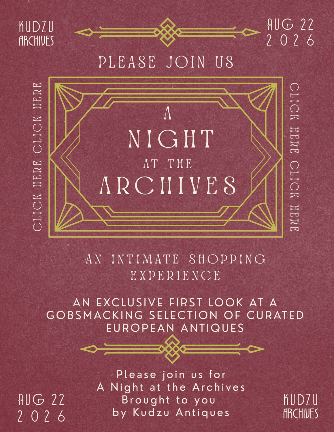 A Night at the Archives