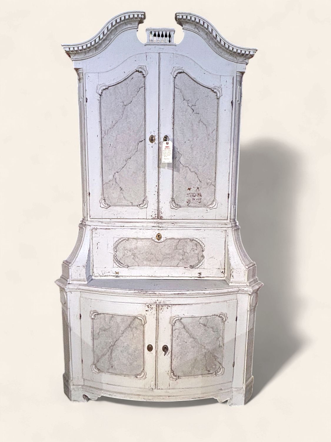 S4 - Antique Swedish Corner Secretary