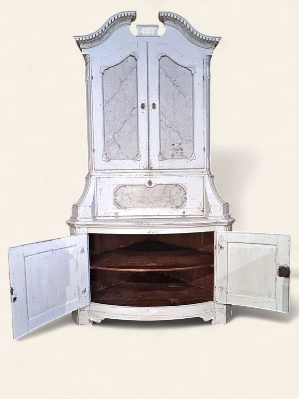 S4 - Antique Swedish Corner Secretary