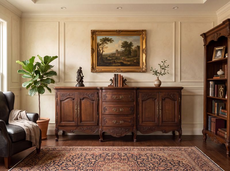 O21 - French Oak Sideboard