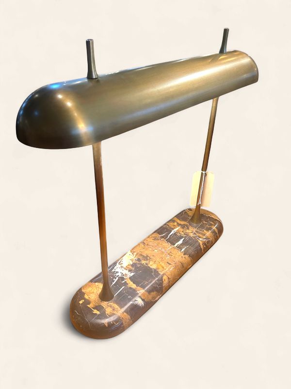 Scroll Marble Base Desk Lamp - UT
