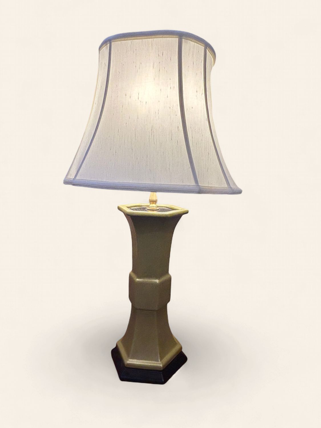 Green Tea Porcelain Lamp - KS
