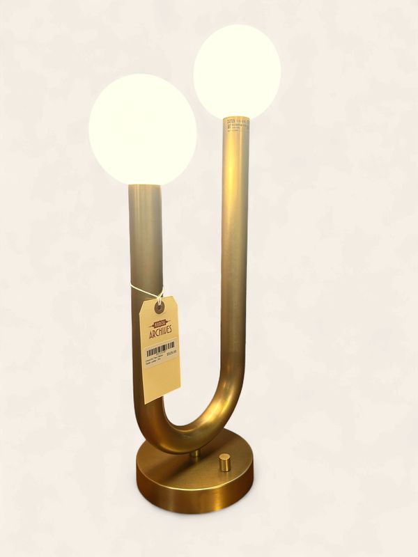 Cheerful Two Globe Table Lamp - RA