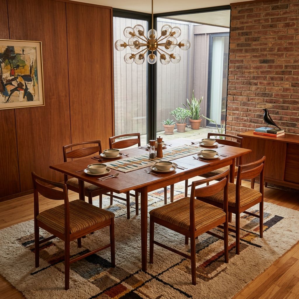6 McIntosh Mid Century Dining Chairs