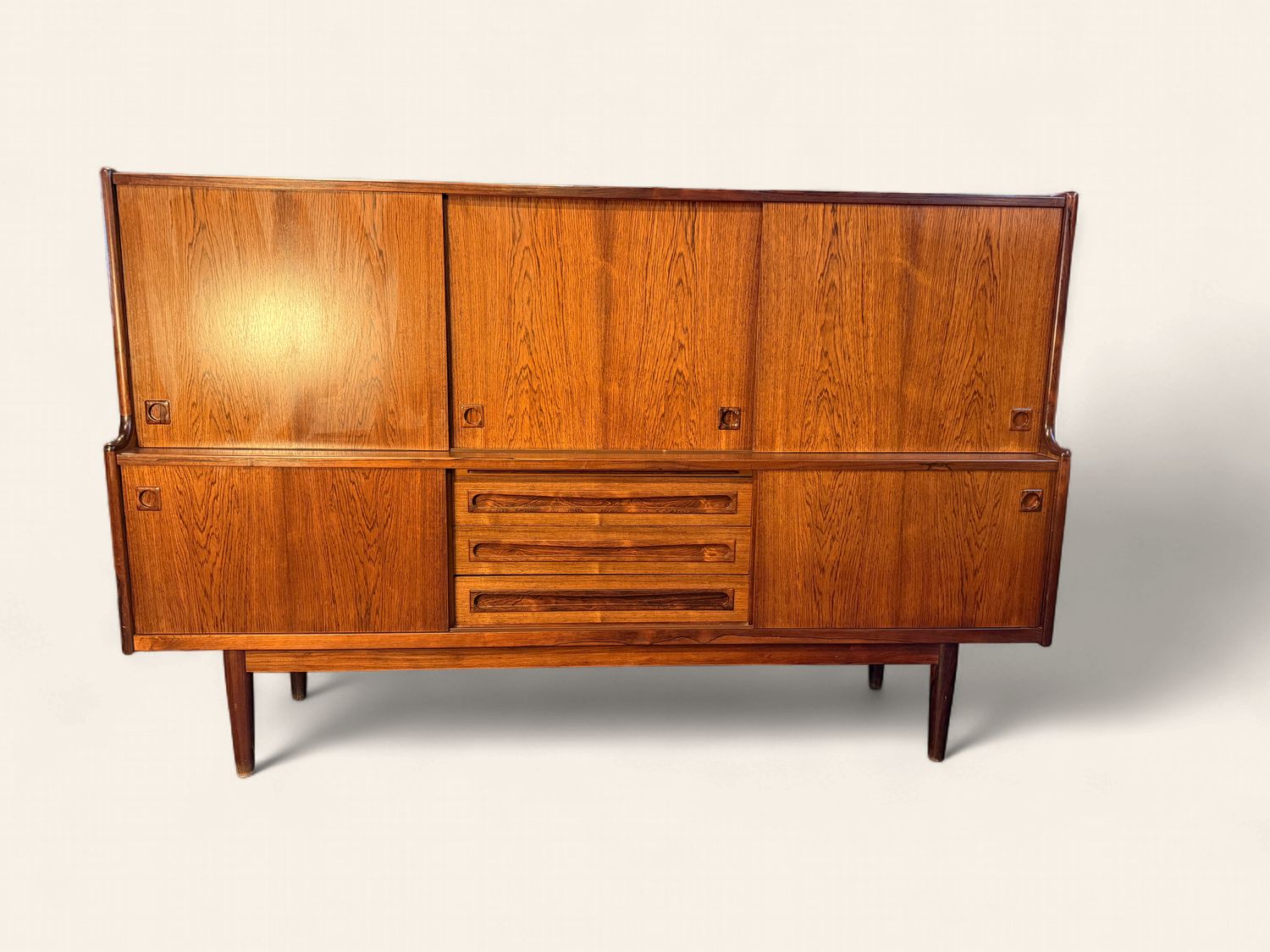 S26 - Gorgeous MCM Teak Highboard