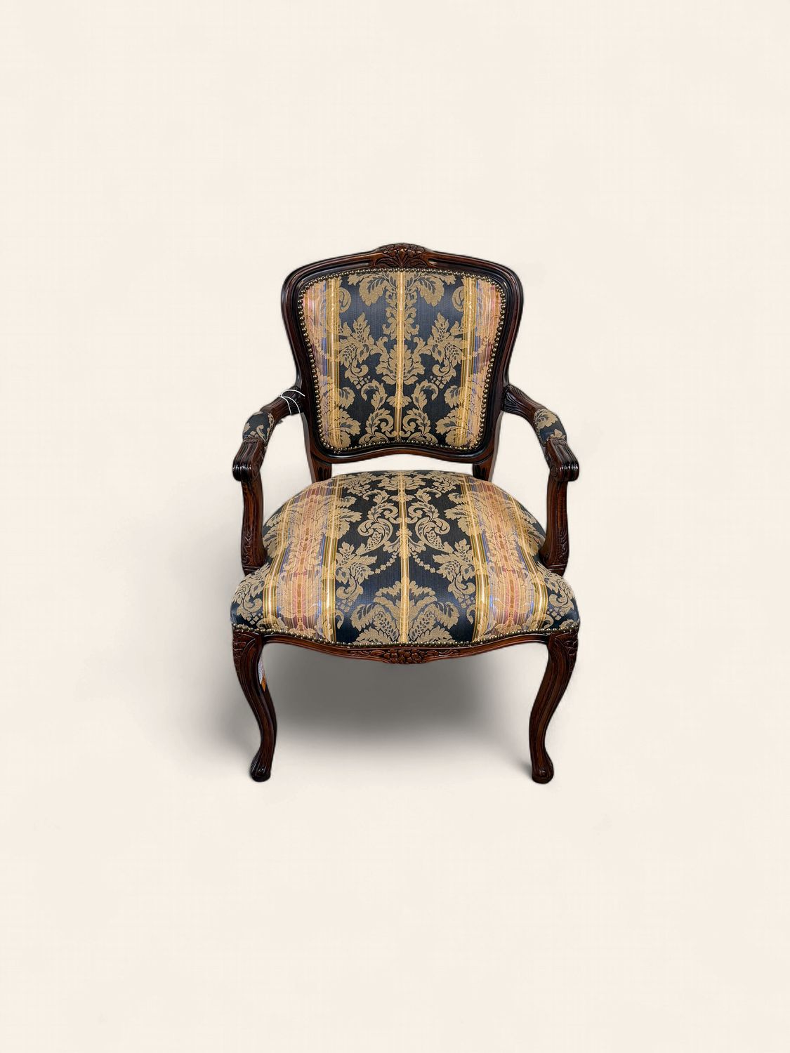 O53 - Single French Provincial Style Arm Chair