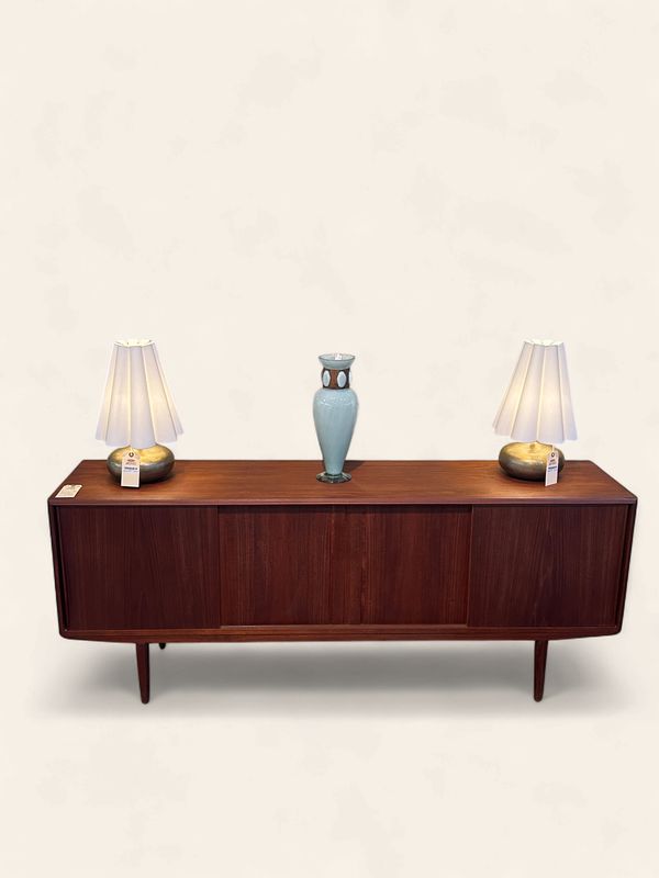 S22 - MCM Sideboard with notable outfitted drawers & 4 sliding doors