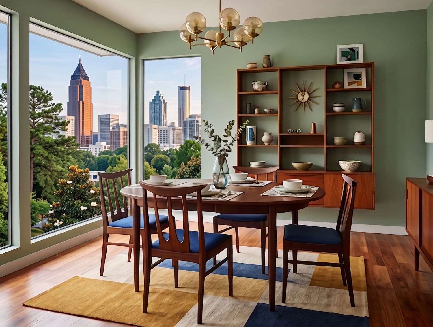 E82 - Set of 4 Brasilia dining chairs (G-Plan)