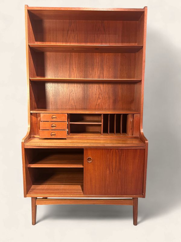 S40 - Danish Bookcase secretaire by Sorth made in Bonholm Denmark