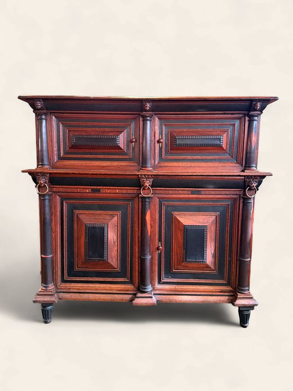 O89 - Fantastic 18th Century 4 Door Antique Cupboard, sourced in Belgium