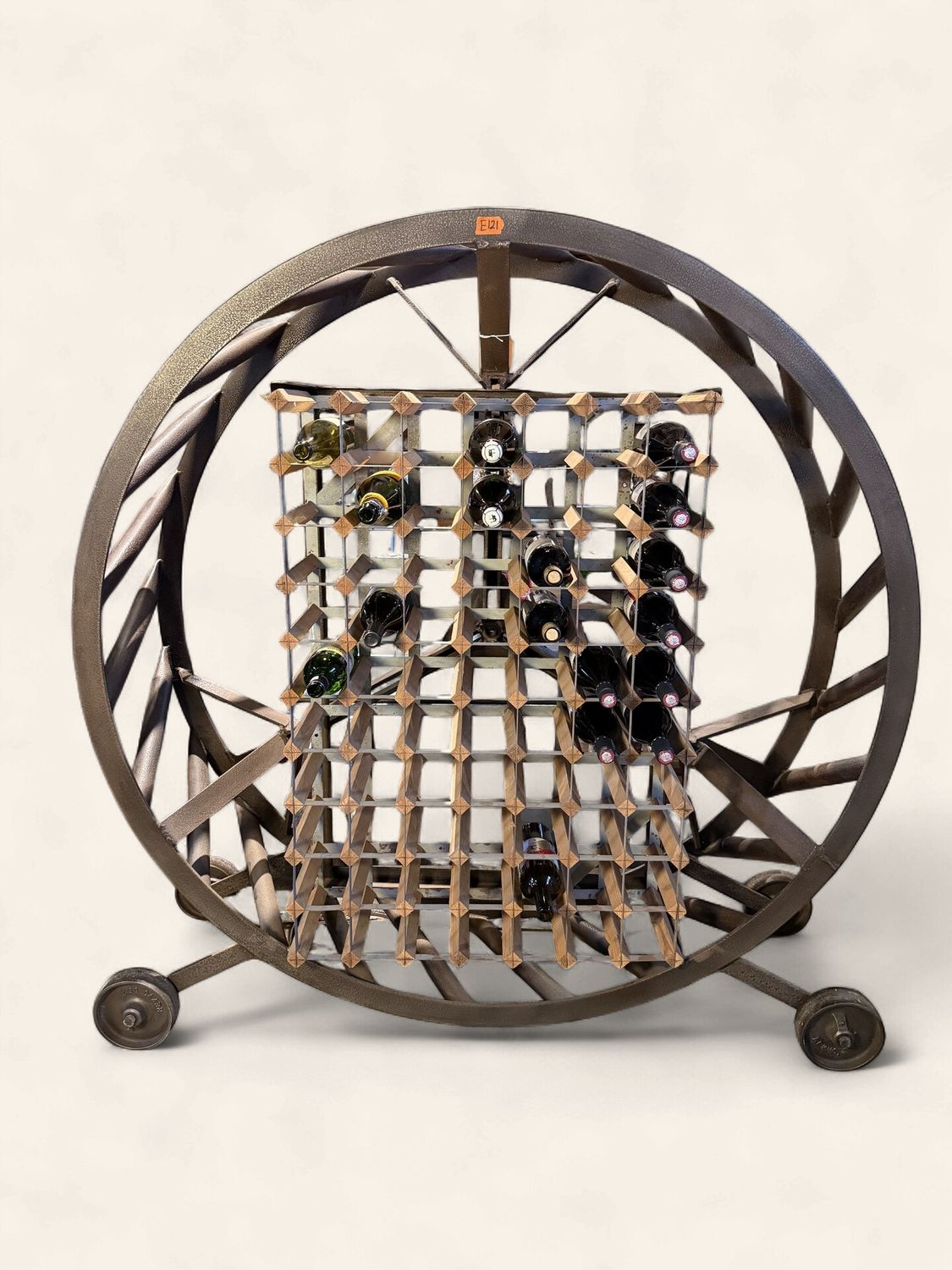 E121 - Favorite Industrial Wine Rack