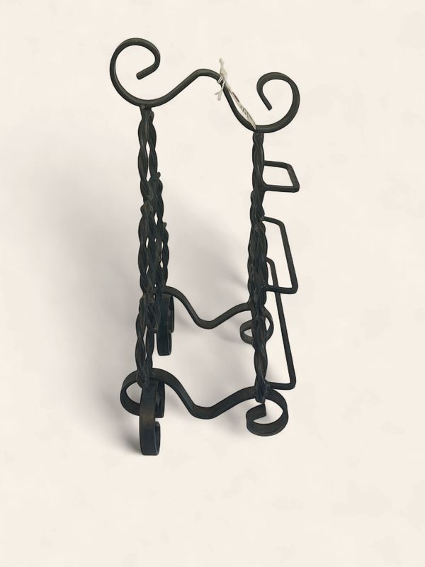 P223 - Wrought Iron Wine Rack