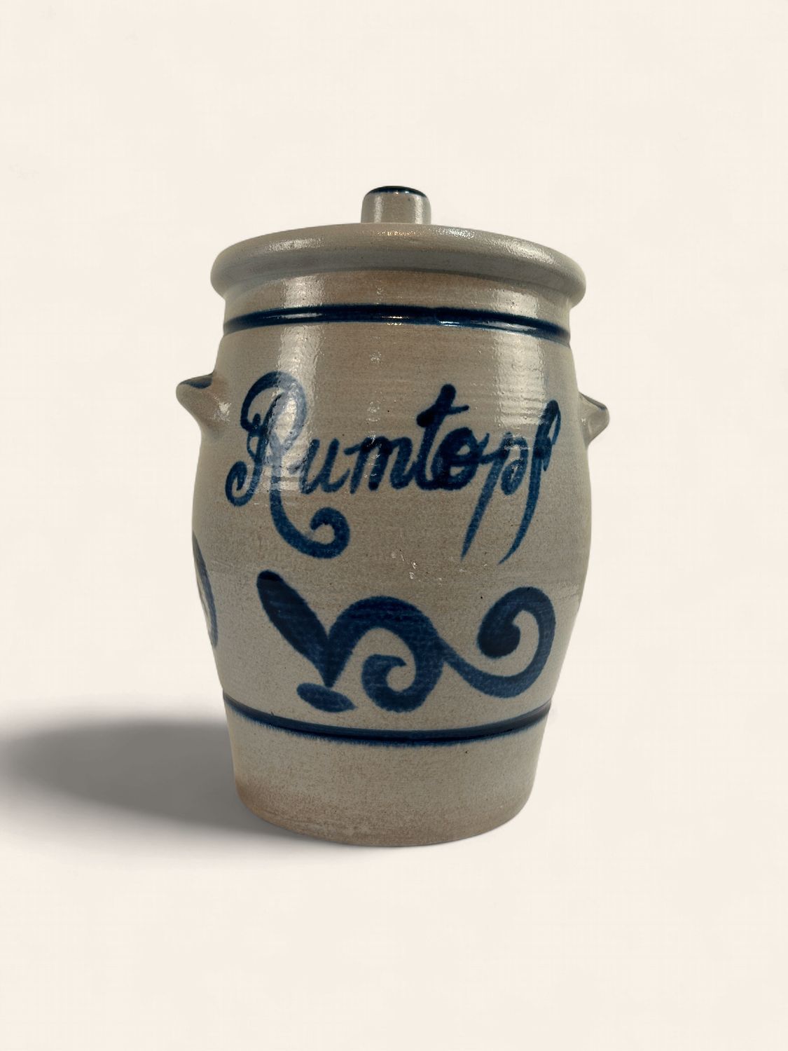 P265 - Blue/White Stoneware Urn